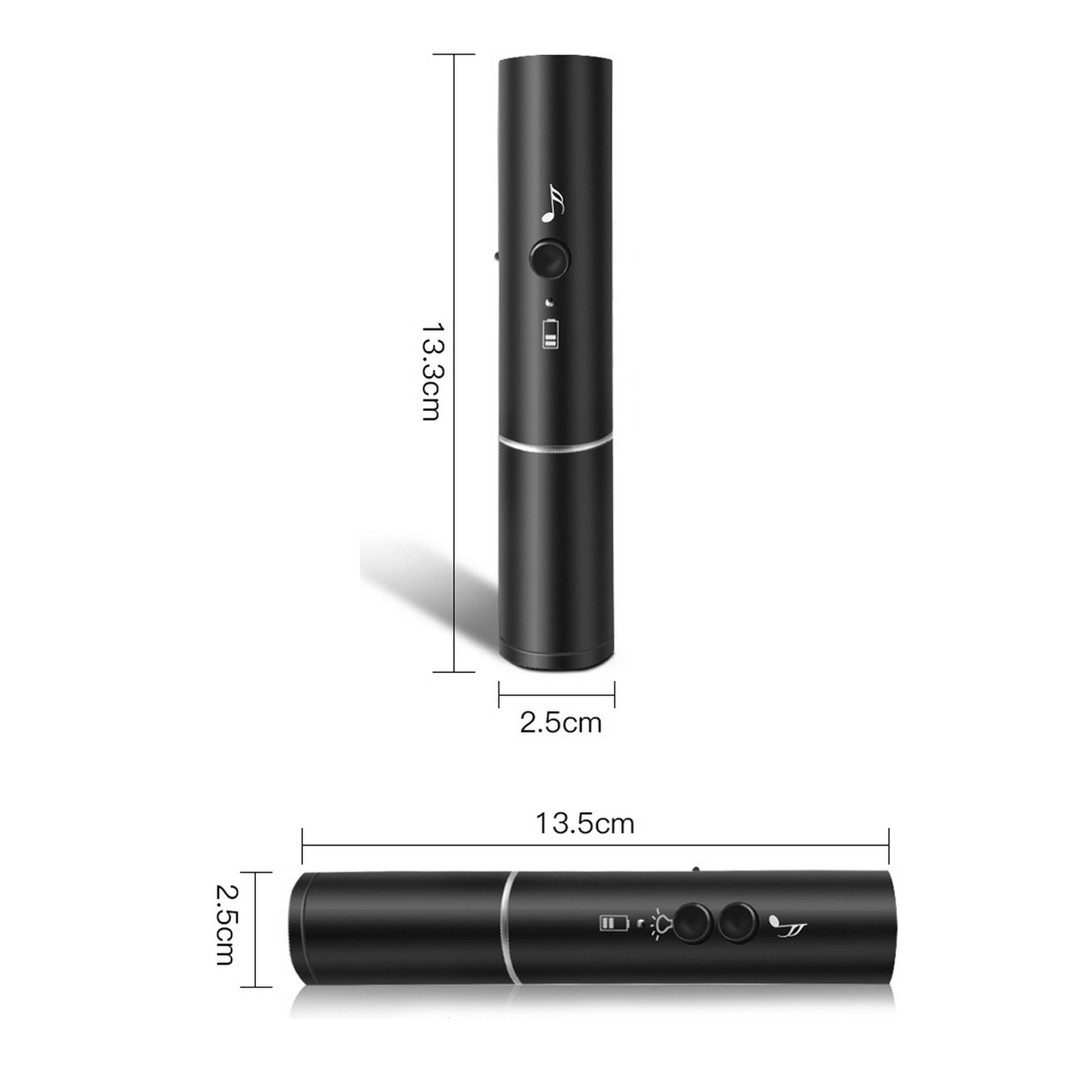 Electronic Whistle with Flashlight (USB)