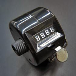 Hand Tally Mechnical Pace Counter - Black-Tactical.com