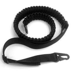 Heavy Duty 550 Paracord Rifle Sling (One to Two Point) - Black-Tactical.com