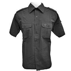 High Desert - HD44 Tactical Short Sleeve Shirt (BK) - Black-Tactical.com