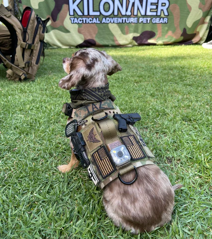 Kiloniner - M5 MOLLE Light Vest for Pets