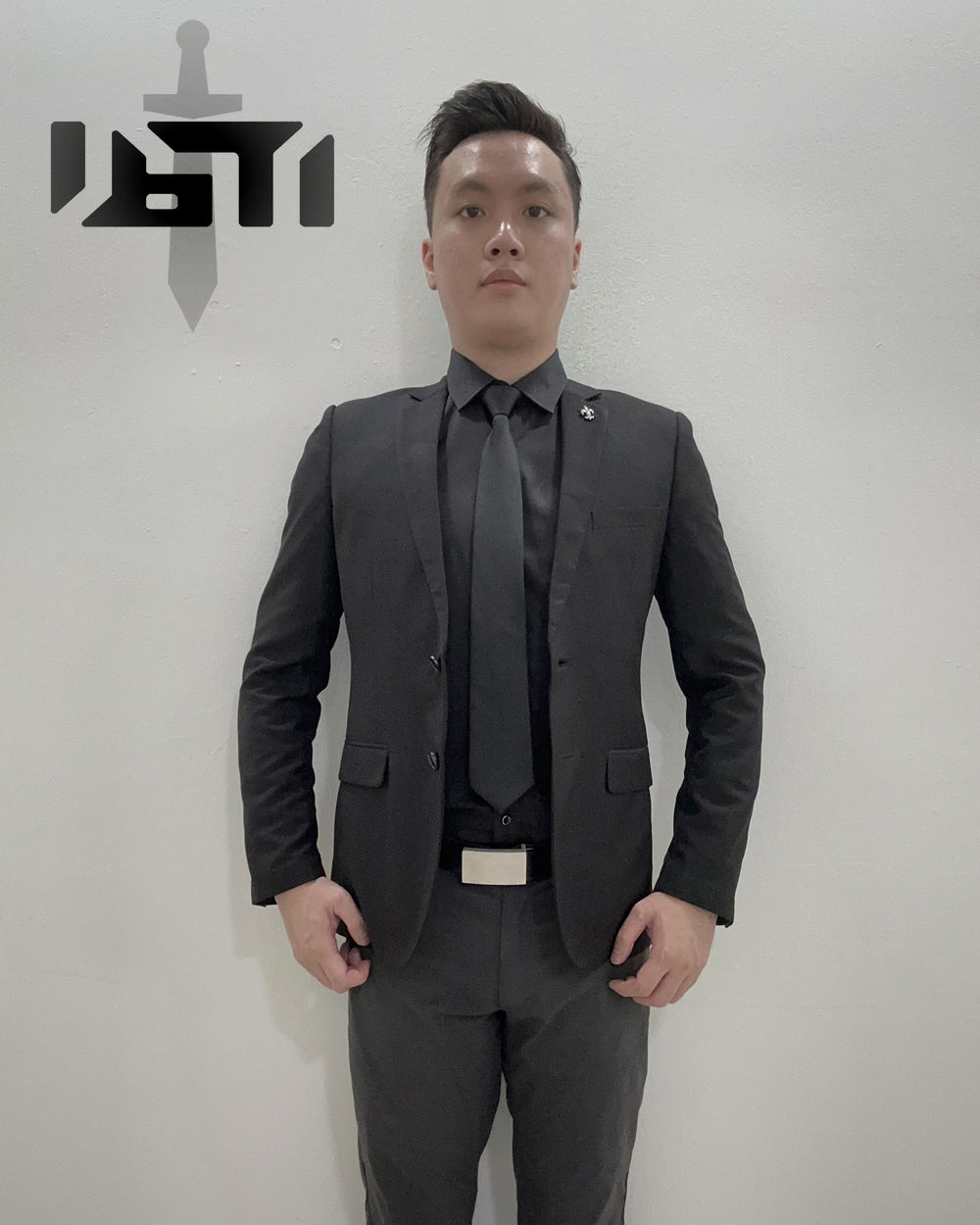 Black Stealth - Combat Formal Slim Fit Dress Shirt