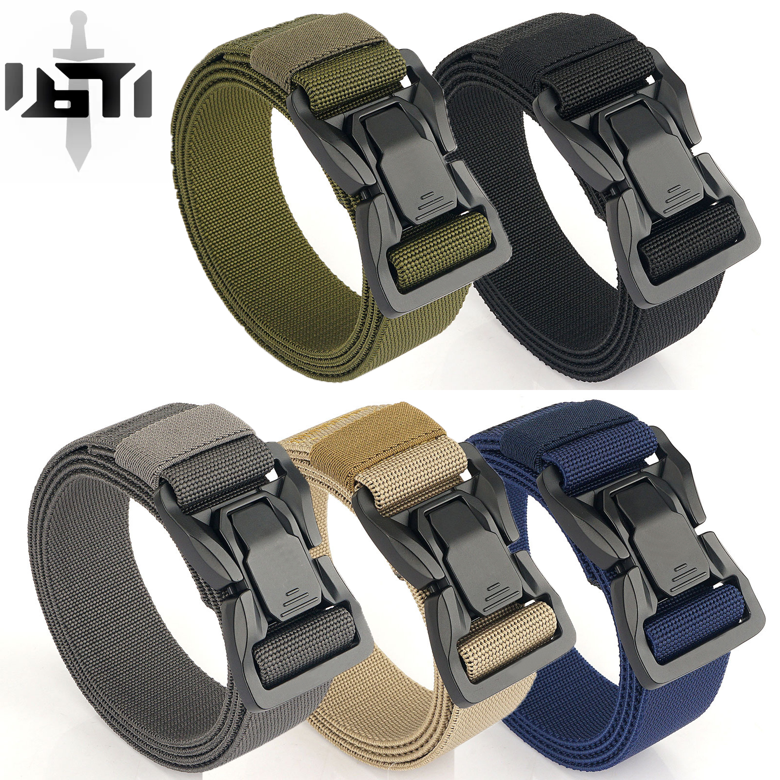 Black Stealth - Tactical Instant Lock Magnetic Belt (Gen 2)