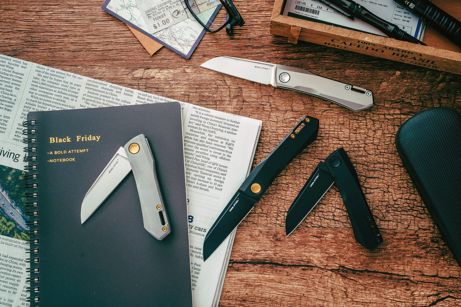 RealSteel -  Solis Titanium Folding Knife