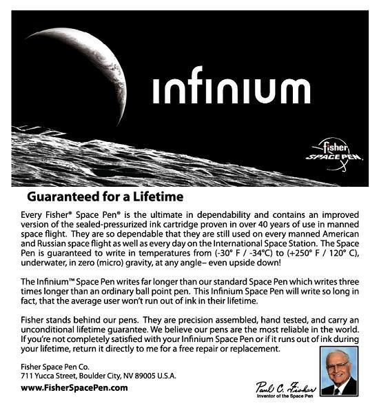 Fisher - INF Infinium Space Pen