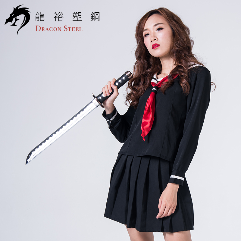 Dragon Steel - (J-019P) Wakizashi II w/coated blade