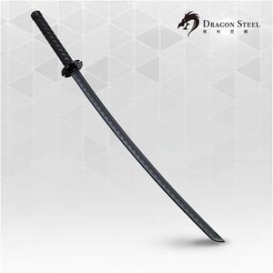 Dragon Steel - (J-014) Samurai Katana - Black-Tactical.com
