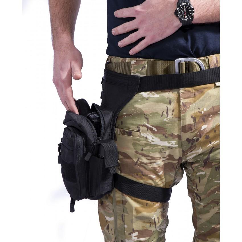[M9801X]PENTAGON グッズ Pentagon Max-S 2.0 Thigh Pouch | Recon Company