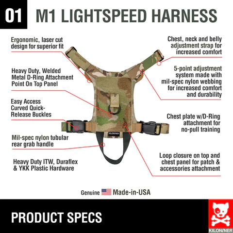 Kiloniner 2023モデル M1 Light Speed Harness M1LargeMulticam.jpg?v=1720853265