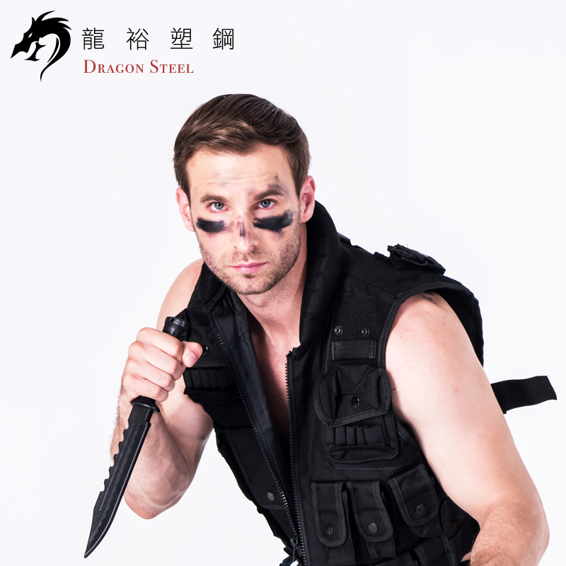 Dragon Steel - (KN-407-PP) Survival Knife I PP