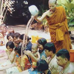 LP Phra Moot Takrut Amulet for Protection (BE2559)