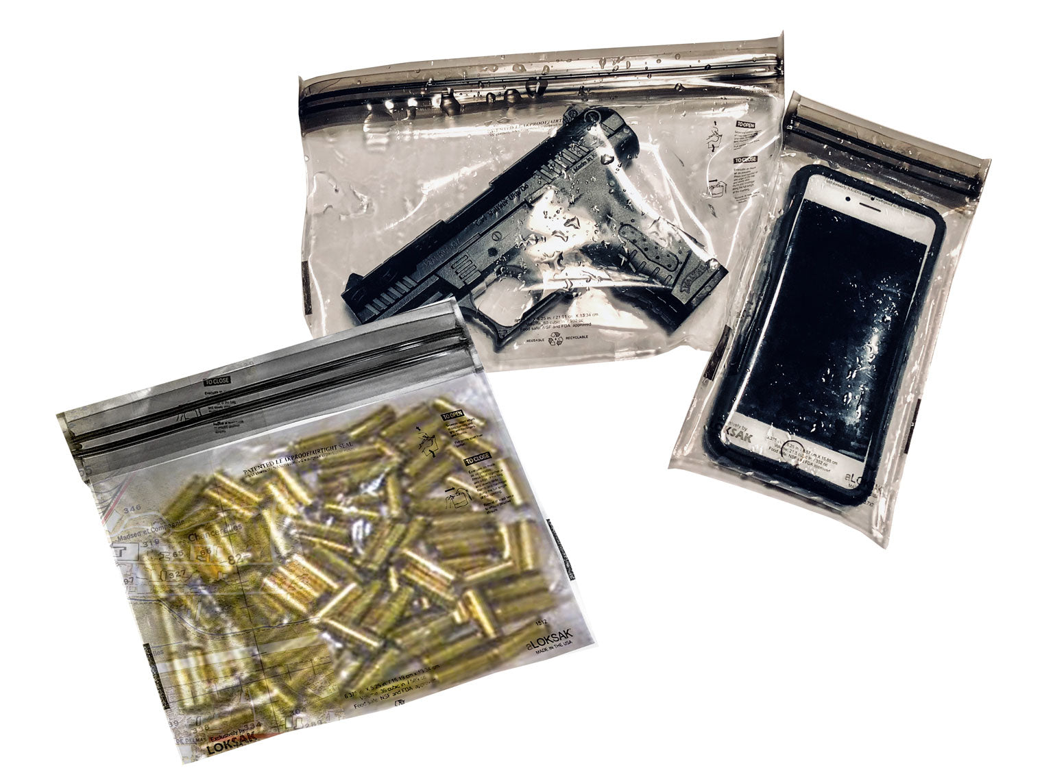 aLOKSAK - Military Grade Zip Locks (GEN2)