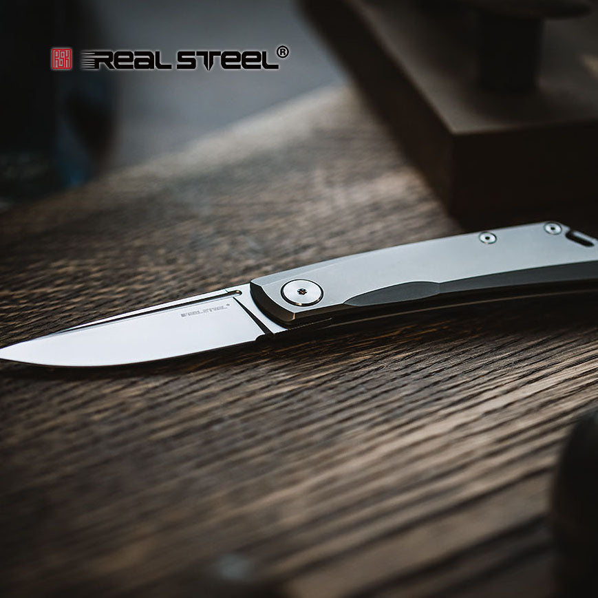 RealSteel -  Luna Titan Folding Knife