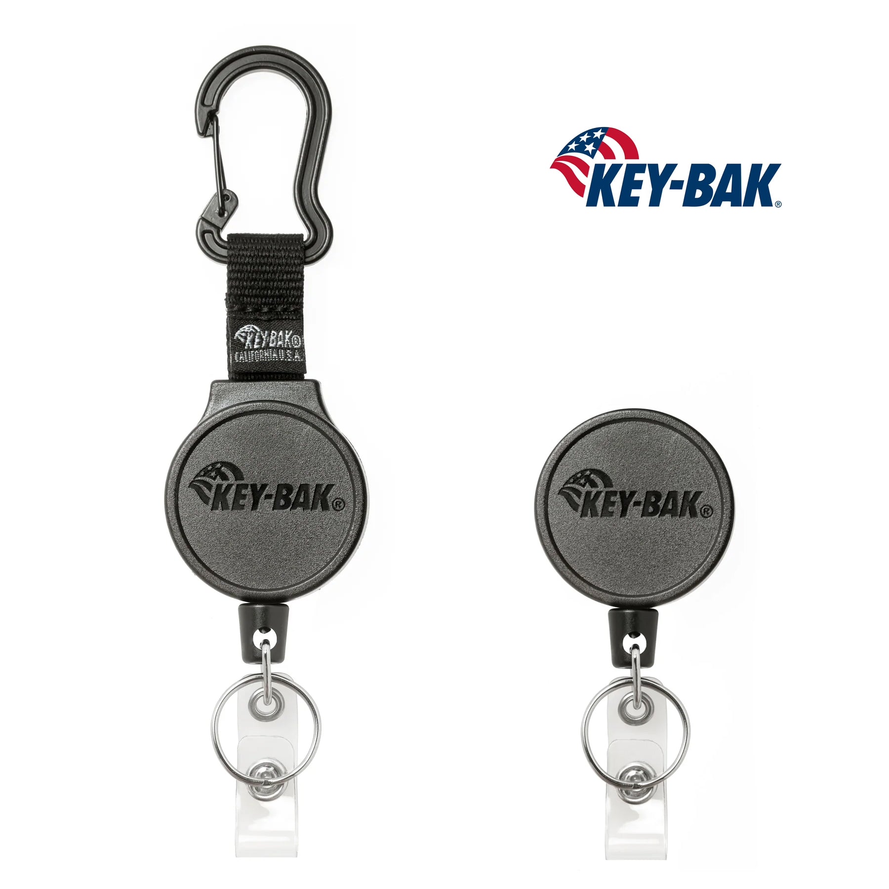 SPID Key-Bak SIDEKICK Heavy Duty Retractable Carabiner Badge Reel and more Heavy  Duty Badge Reels at