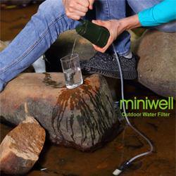 MiniWell - Personal Outdoor Water Filter Pump (L610)