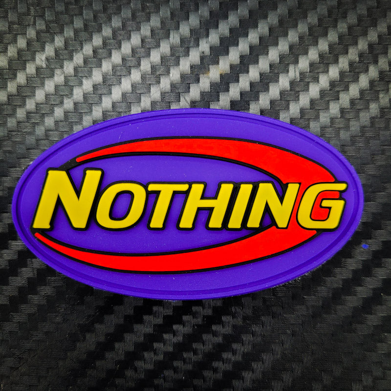 Nothing - Nerf Logo Inspired Rubber Velcro Morale Patch