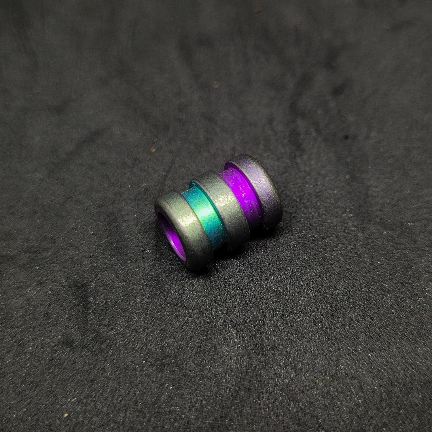 Titanium Colour-Treated Lanyard Beads