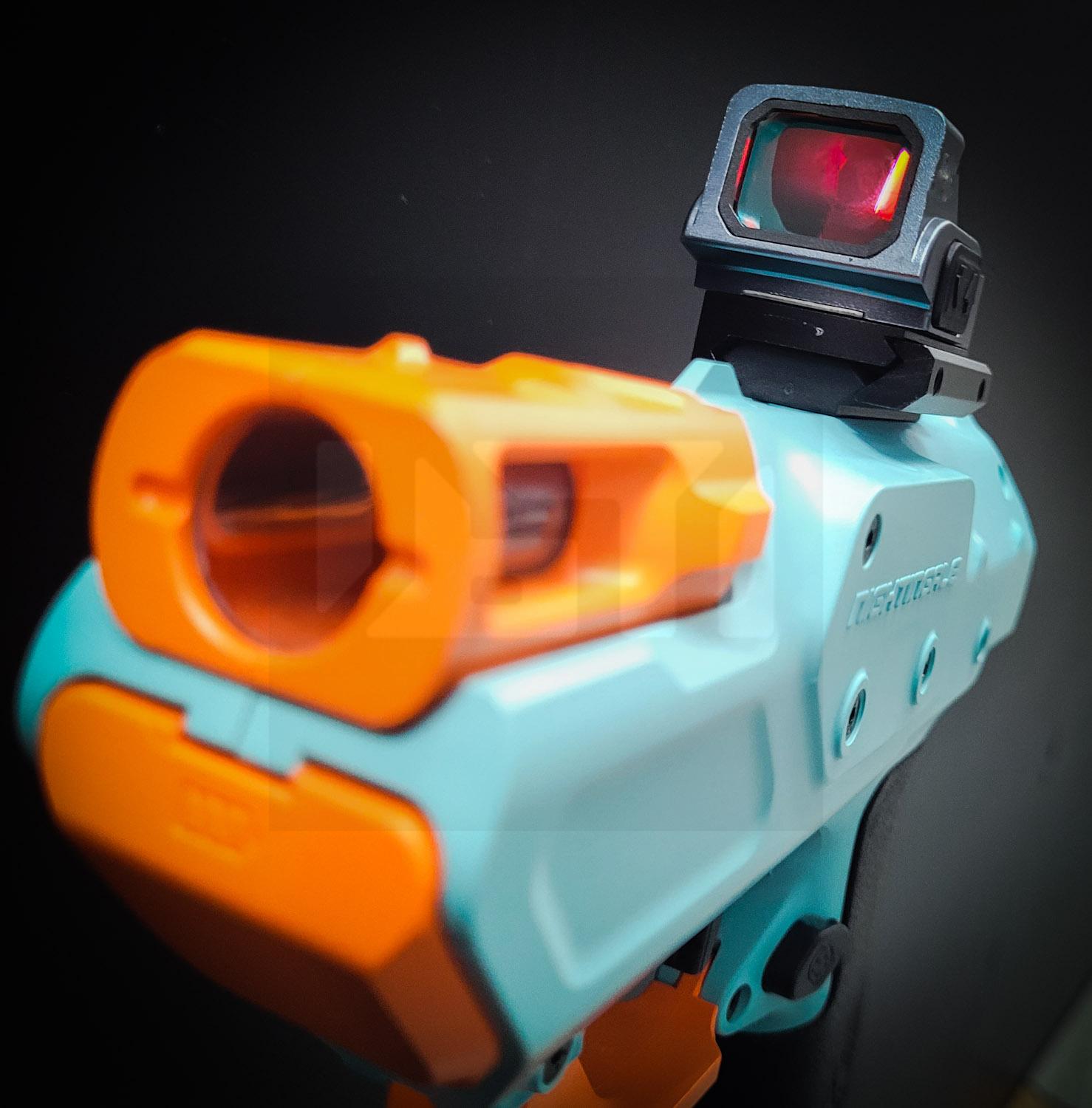 Metal Mini Pistol Red/Green Dot Sight For Foam Blaster