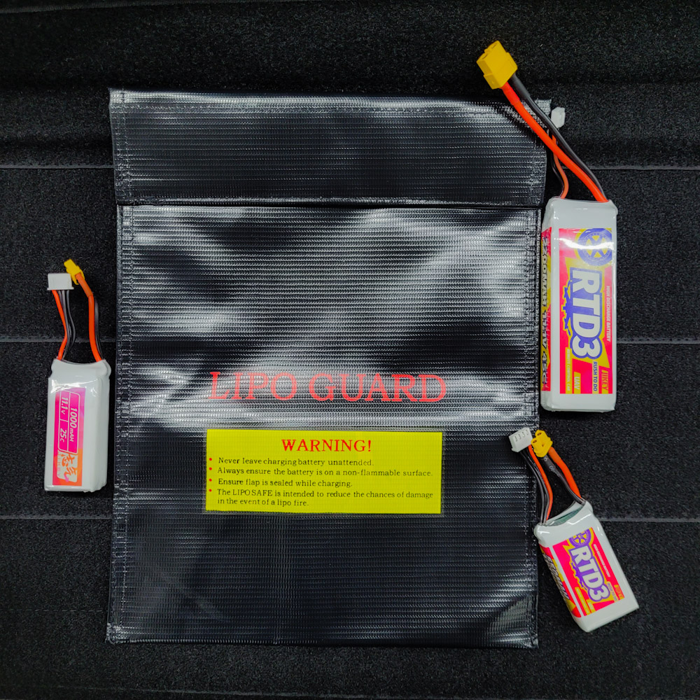 Lithium Polymer Battery (LiPo) Guard Safety Bag