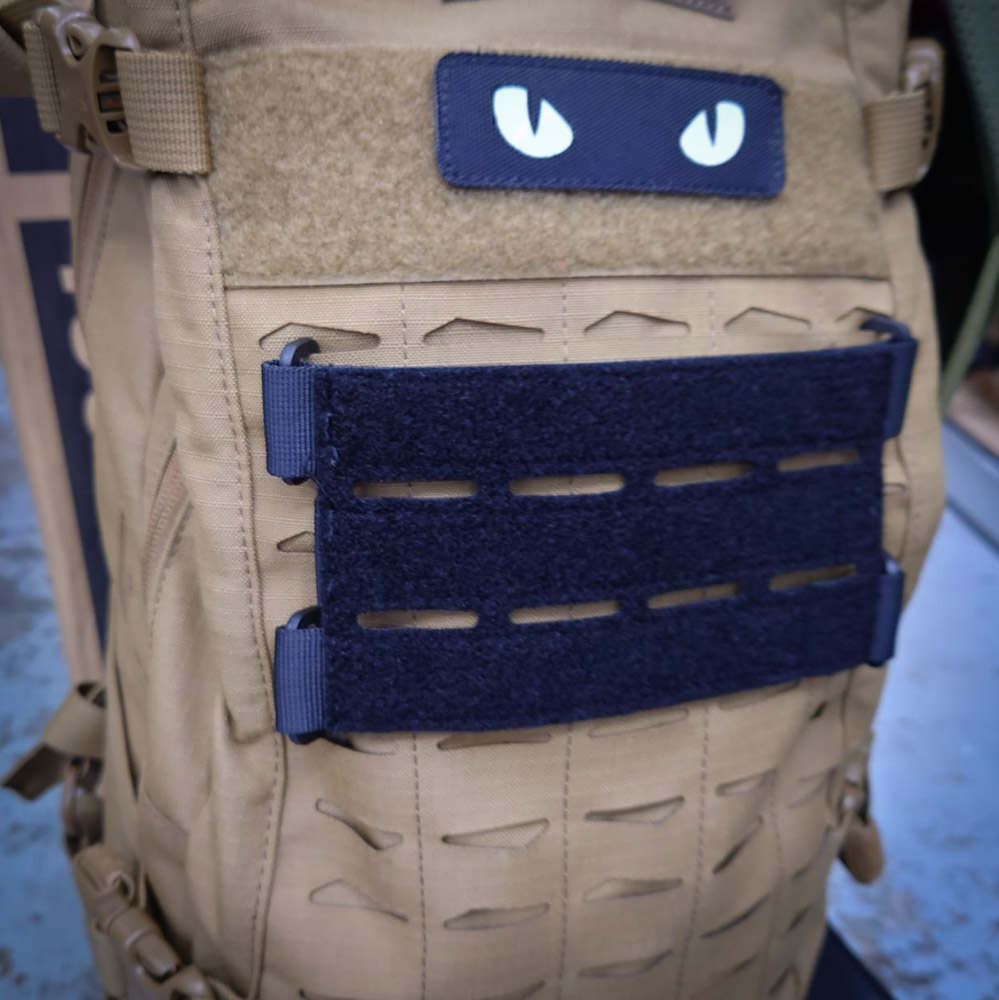 Velcro Patch Panel Slip Hook Adaptor for MOLLE System