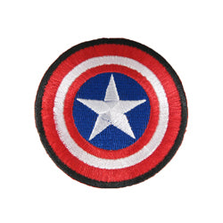 Patch Iron On - Captain America's Shield