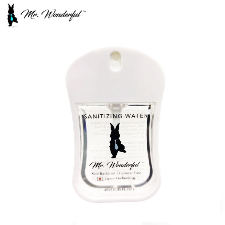 Mr Wonderful Sanitizing Water - Travel Card (40ml)
