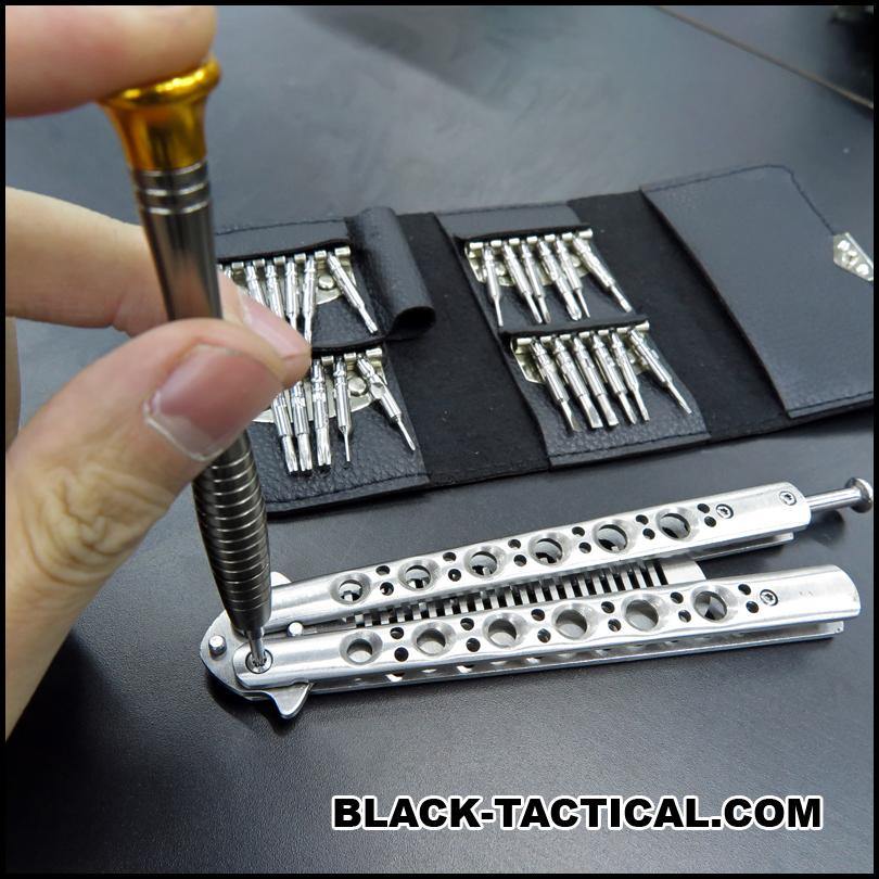 Pocketable Precision Screw Driver Set - Black-Tactical.com