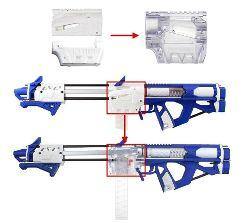 Worker - Poly carbonate Chassis for Caliburn (W0397)