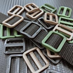 Polymer Tri-Glide Buckles (1") (10 Pcs)