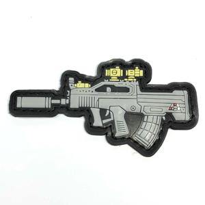 Rubber Patch - Gun QBZ97 - Black-Tactical.com