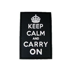 Rubber Patch - Keep Calm & Carry On