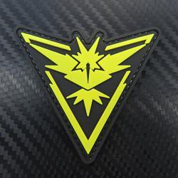 Rubber Patch - Pokemon Go Team Instinct Yellow Patch