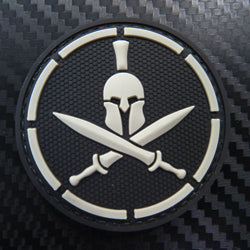 Rubber Patch - Spartan Broken Circle