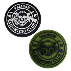 Rubber Patch - Taliban Hunting Club Skull