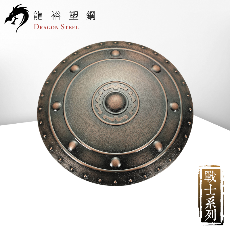 Dragon Steel - (SH-501-PO) Round Shield with Polished Coating