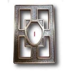 Dragon Steel - (SP-01P-12P) Katana Tsuba with Copper Coating