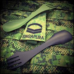 Polymer Spork V2 (Knife, Fork, Spoon)