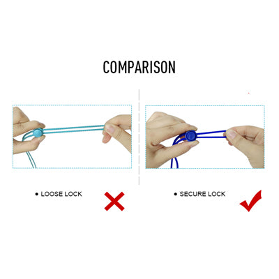 Silicone No-Tie Slip on Laces (Boots)