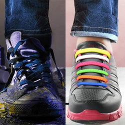 Coolnice Silicone No-Tie Slip on Laces (Sports Shoes)