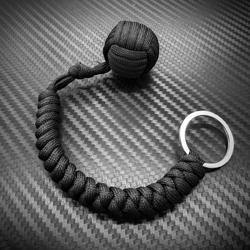 Tactical 550 Paracord Steel Ball Monkey Fist