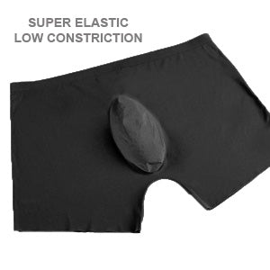 Black Stealth - Tactical Anti-Heat Laser Cut Underwear V3 (Trunks)
