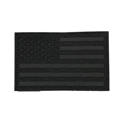 Laser Cut Patch -  USA Black Flag