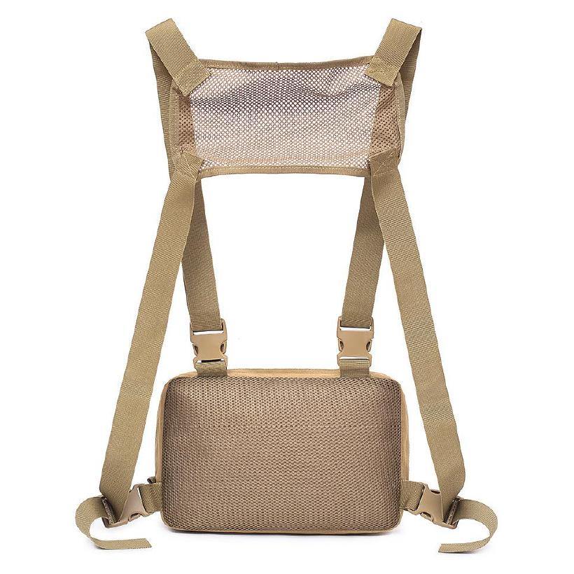 Black Stealth - Molle Chest Rig Pouch 1