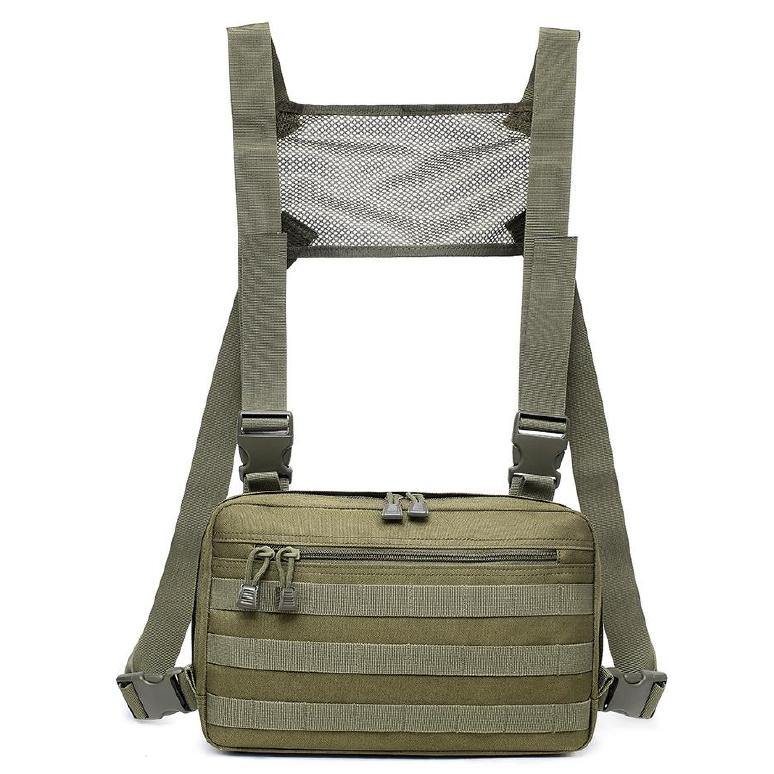 Black Stealth - Molle Chest Rig Pouch 1