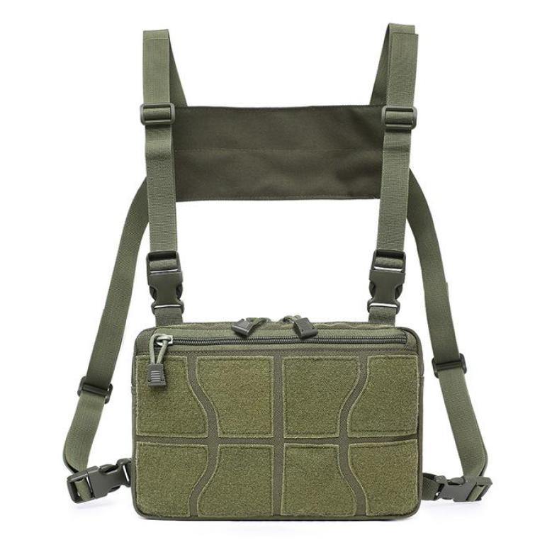 Black Stealth - Molle Chest Rig Pouch 2