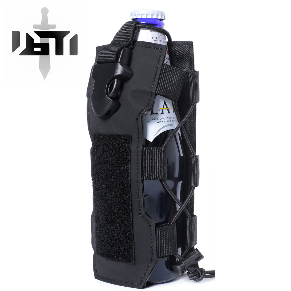 Black Stealth - Molle Bottle Sheath / Utility Pouch (BS057V2)
