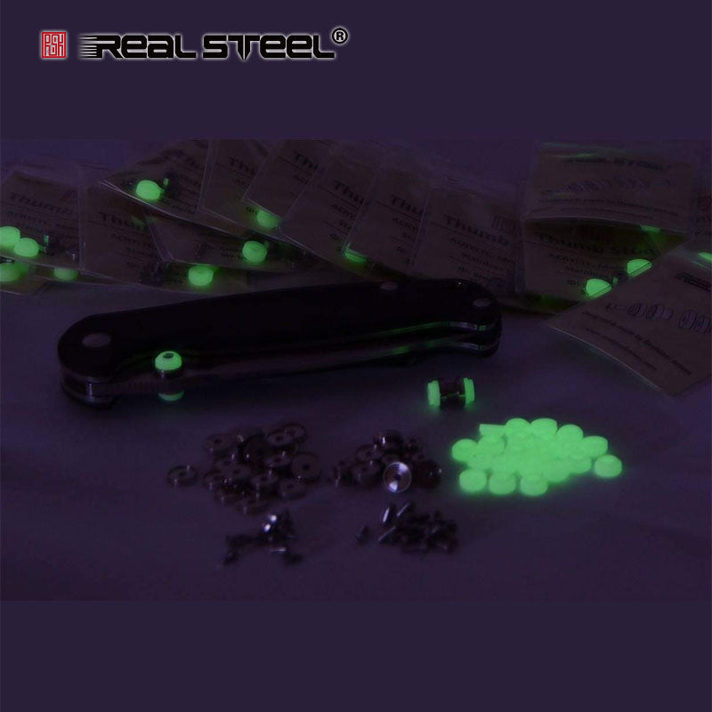 RealSteel - Glow Thumb Stud for Knives