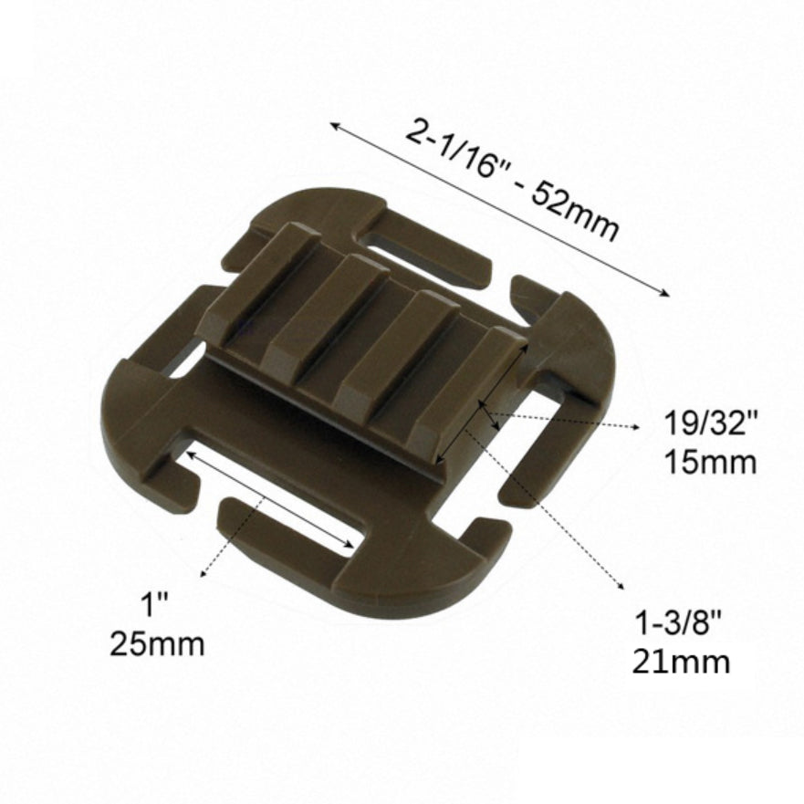 MOLLE Picatinny Mount for Action Cameras