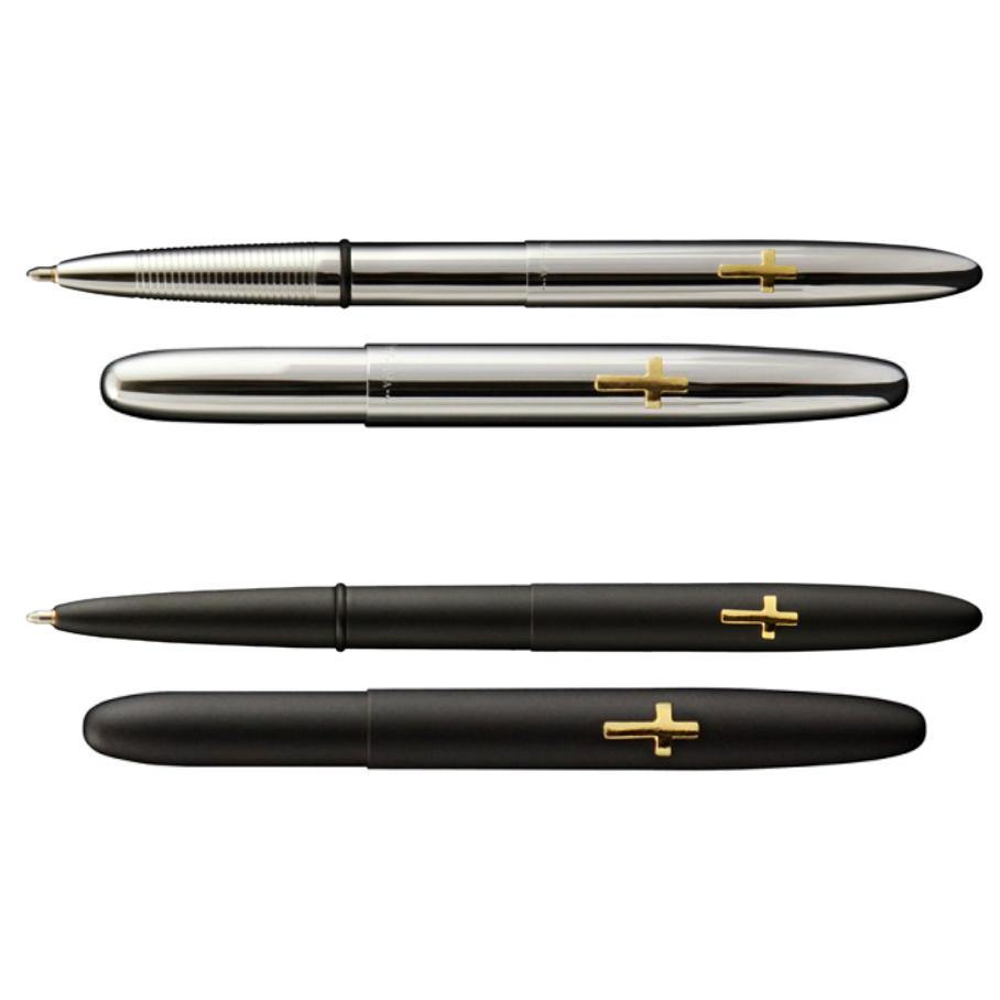 Fisher - Bullet Space Pen (Gold Cross) 600CR - Black-Tactical.com