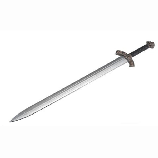 Dragon Steel - (W-229P) Viking Sword with Silver Coated Blade